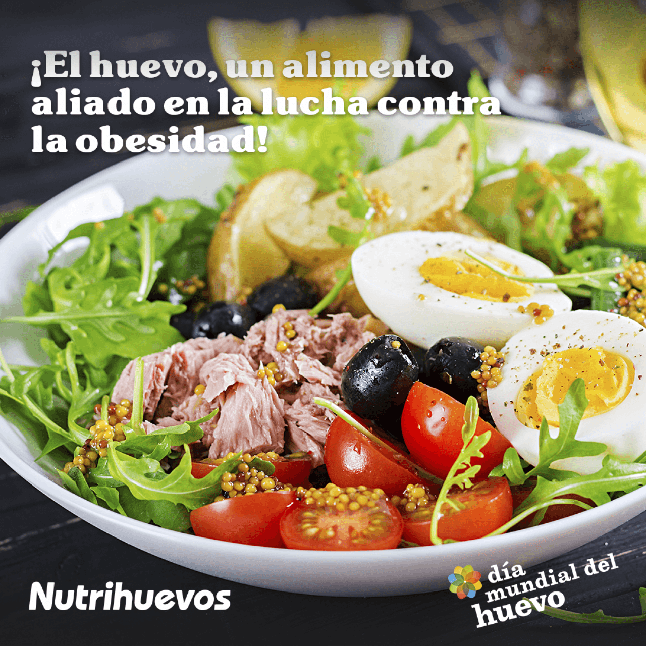 El Huevo, un alimento aliado en la lucha contra la obesidad